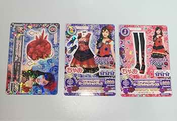 アイカツ　橋本環奈　カード　２枚　ローズパッション アイカツカード旧 スペシャルコラボローズパッションコサージュ